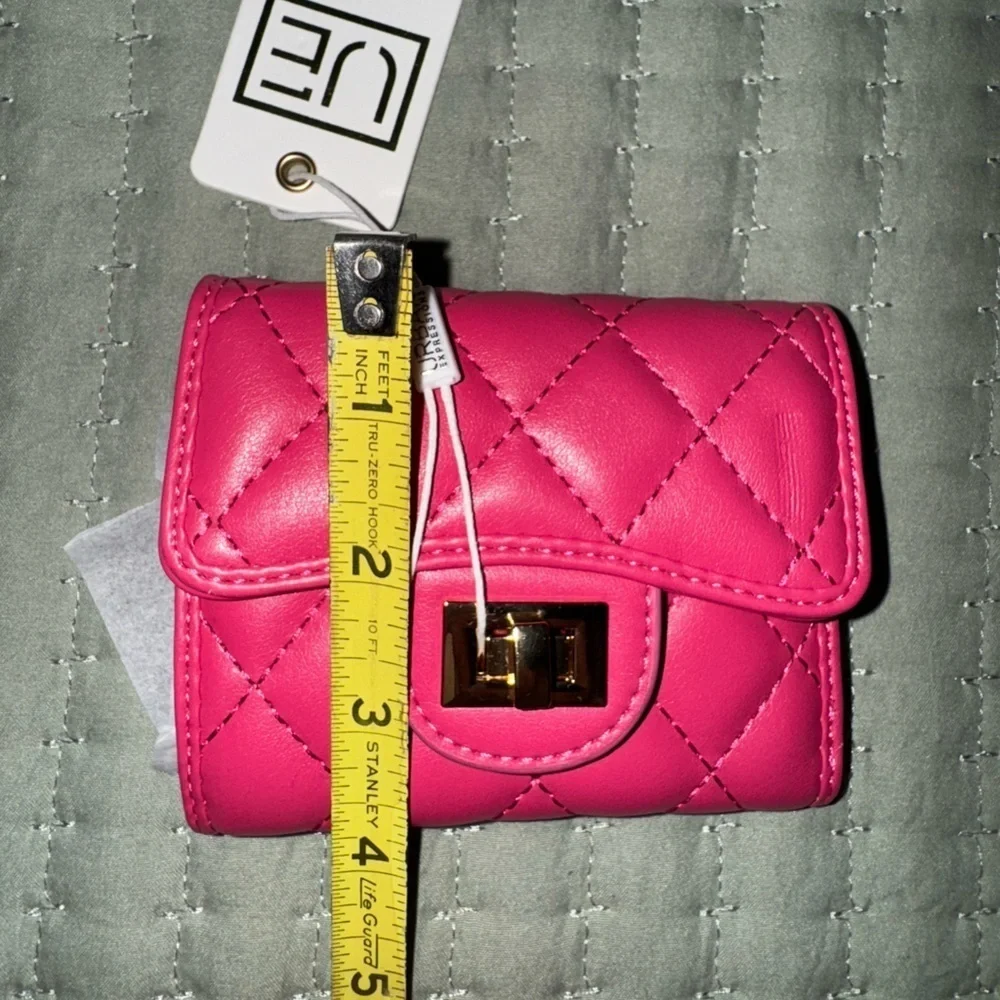 Shantel Quilted Wallet Magenta. NWT